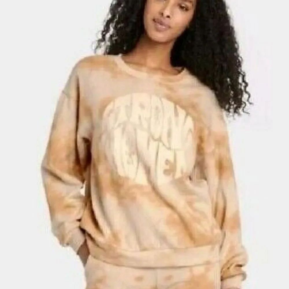 Strong Women tyedye Sweatshirt New